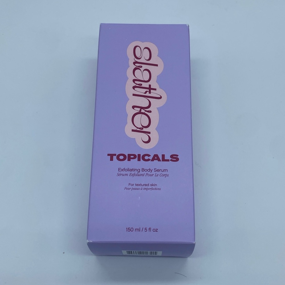 BNIB Topicals Slather Exfoliating Body Serum